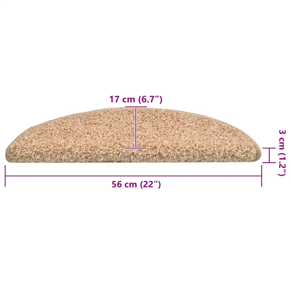 Tappetini per Scale 30 pz Oro 56x17x3 cm