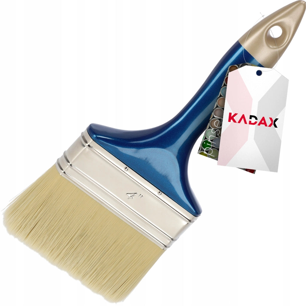 Pennello universale piatto dritto KADAX per pittura inglese, 103 mm