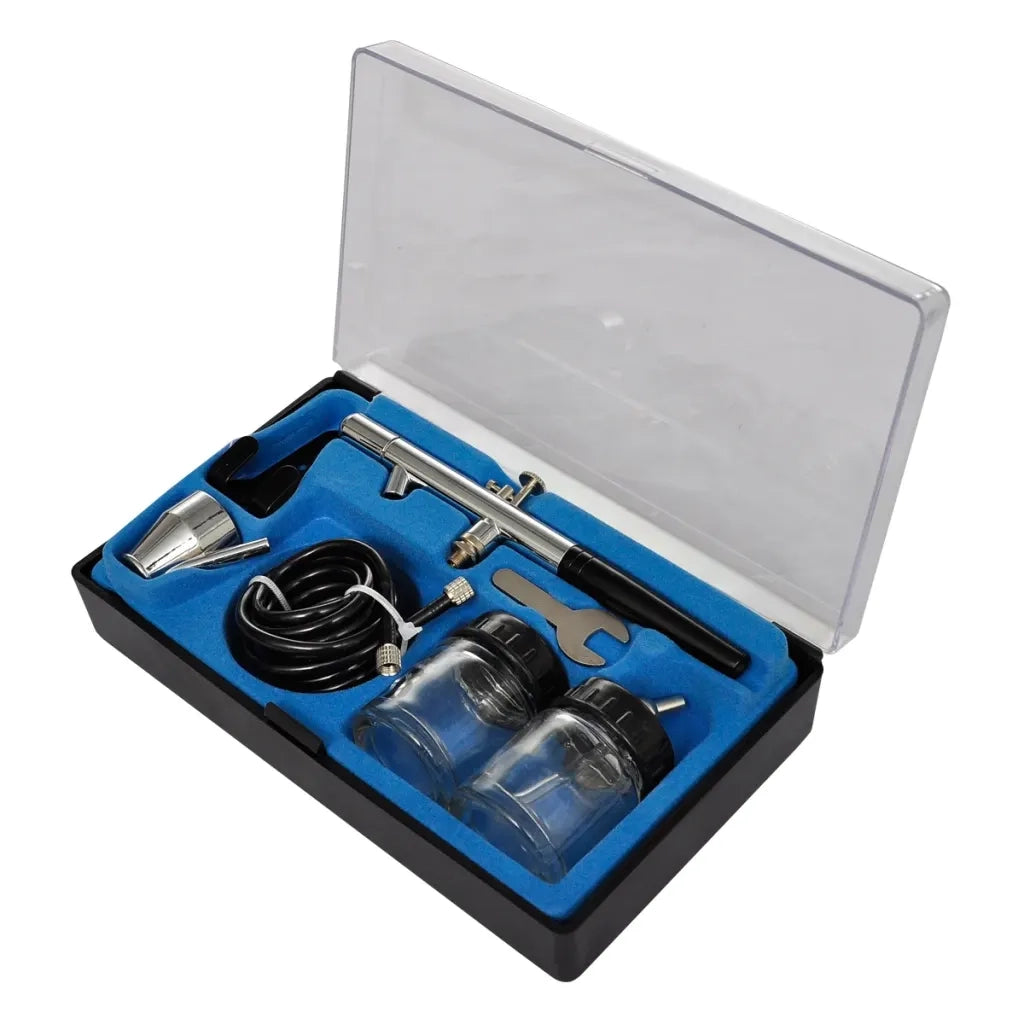 Set Compressore Aerografo con 3 Pistole CFW8112023