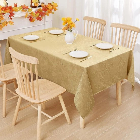 Tavolo da giardino impermeabile, idrorepellente, 100 x 140 cm, giallo