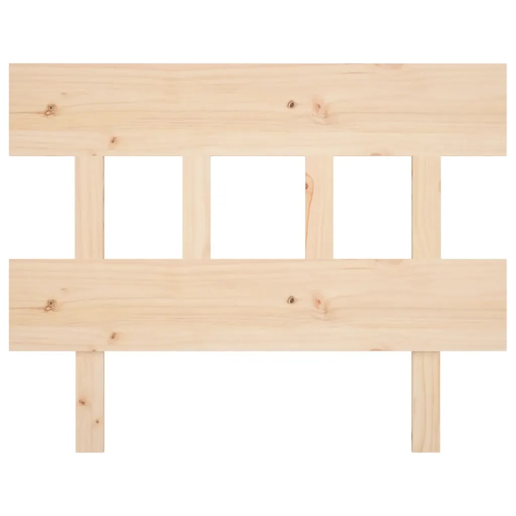 Testiera | Testata per Letto 93,5x3x81 cm in Legno Massello di Pino