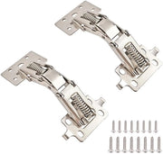 Scharnieri per Mobili con Apertura 152° - Scharnieri - Scharnieri a Vouw - Supporto di Coperchio Scharniere - Acciaio Inossidabile - Duraturo e Resistente - Scharnieri per Cassetta