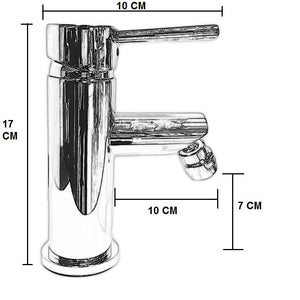 Rubinetto Miscelatore Per Bidet Con Maniglia A Stick, Serie Pesante