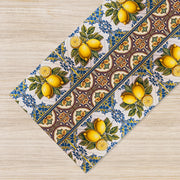 Tappeto Cucina Antiscivolo Made in Italy Passatoia Antimacchia Multiuso Corridoio Soggiorno Lavabile in Lavatrice - 50x400 - 164Lemonade