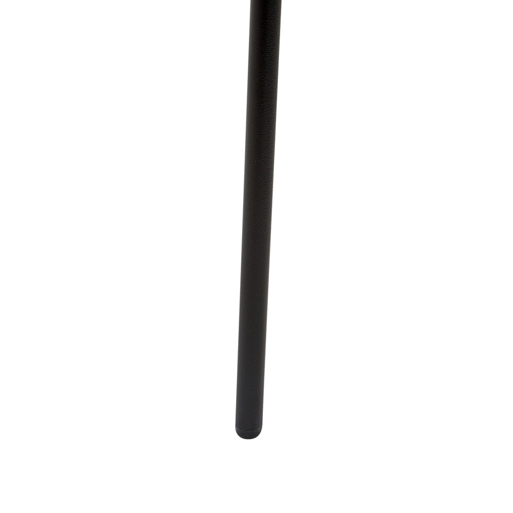 Set di 2 sedie in ecopelle marrone dorato con Gambe in ferro Senza Braccioli Design contemporaneo e retrò Sedute per la sala da pranzo