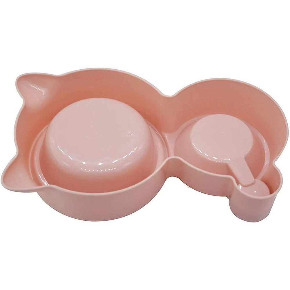 Trade Shop - Ciotola Doppia Gatti Cani 2in1 Distributore Acqua Alimenti Automatiche Borracce -