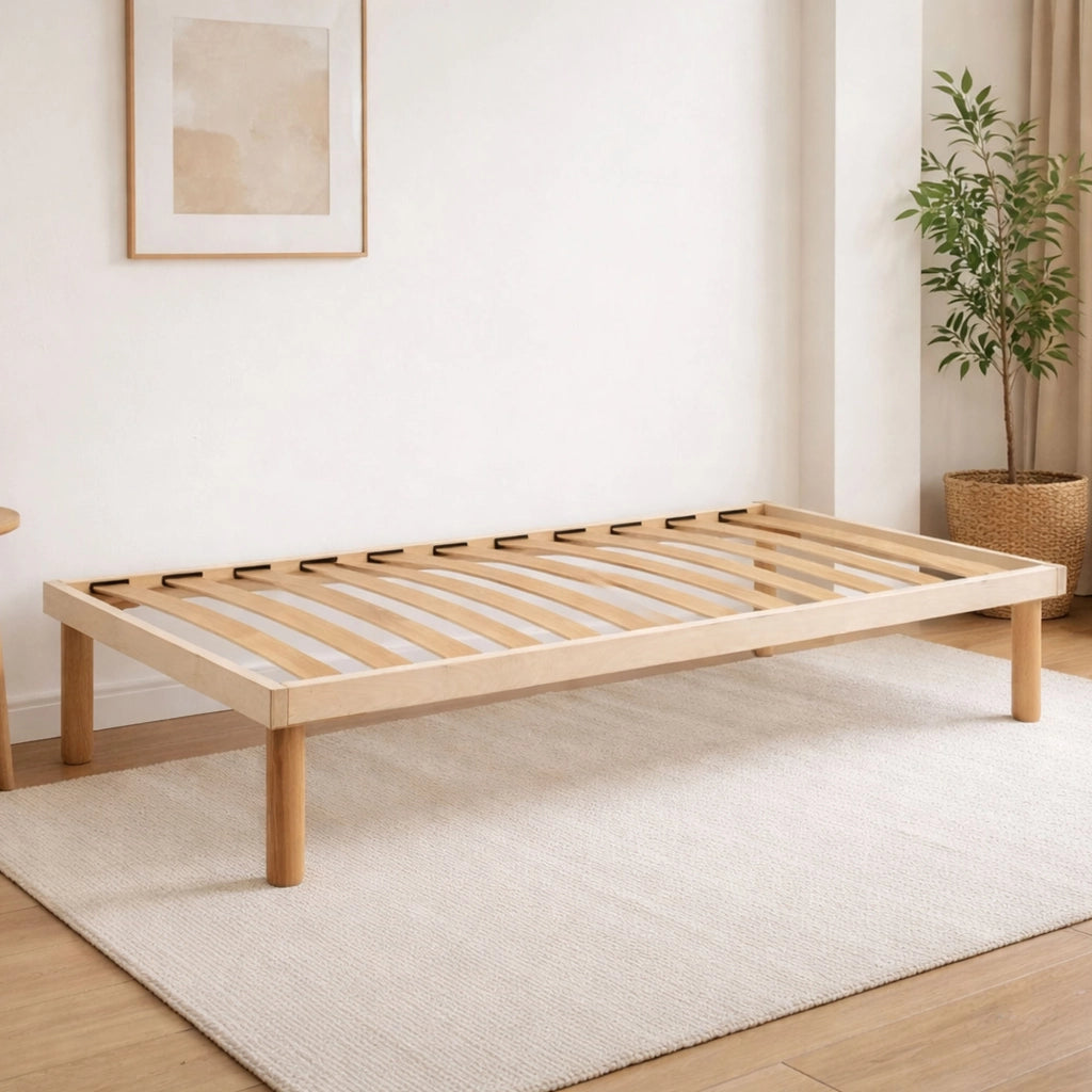 Rete letto matrimoniale Pietra, Rete ortopedica a doghe in legno, 100% Made in Italy, cm 160x190h 31