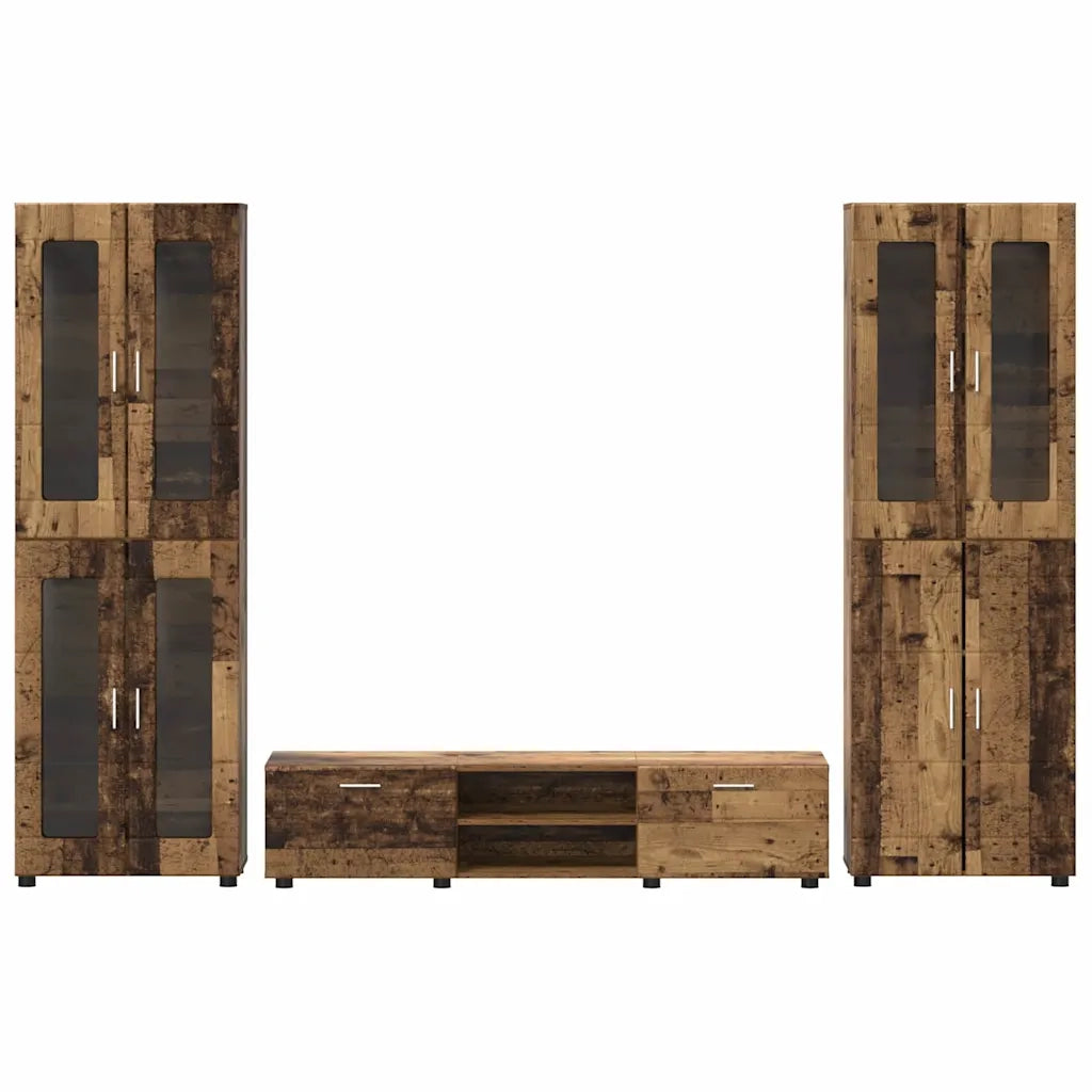 Set mobile TV FLORIN 3 pcs Legno vecchio Legno multistrato 3398012