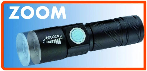 Luxen TORCIA RICARICABILE 3 W, 200 lumen, 3 modalitÃ di luce