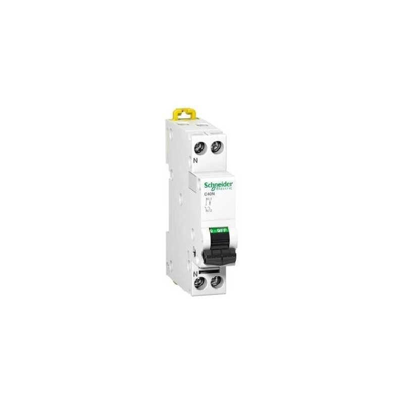 C40A Interruttore Magnetotermico 1P+N C 50Hz 6A 6000A