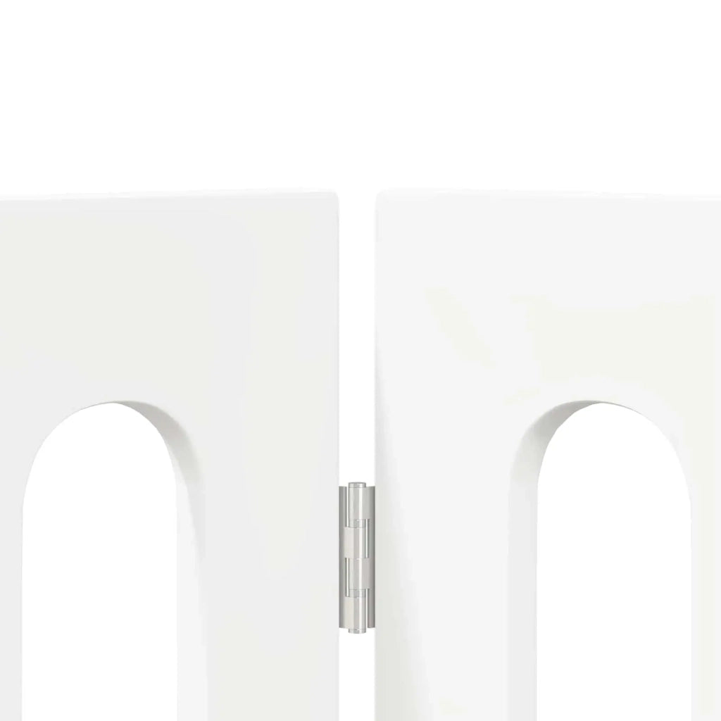 Recinto pieghevole per animali 2 pz Bianco 100,5 x 38 x 70 cm CFW5864939