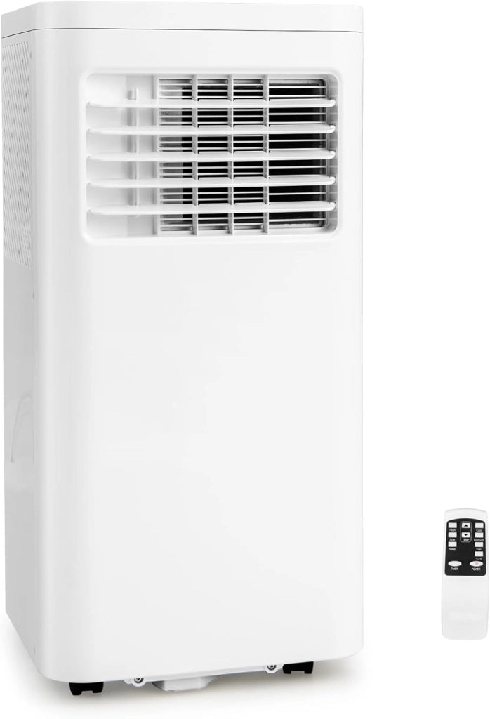 Condizionatore Portatile 9000 BTU, 960W, 4 Modalità - Ventilazione & Deumidificazione & Raffreddamento & Sonno, Controllo con Display a LED e Telecomando, Timer 24 Ore