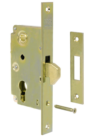 serratura gancio agb/b910 tropicalizzato senza cilindro mm.50 frontale mm 22x188 cod:ferx.7774