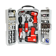 Set di utensili pneumatici da 71 pezzi tra cui chiave a percussione martello pneumatico scalpello e smerigliatrice (16_0002868)