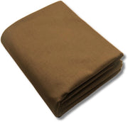 Stoffa in tessuto di cotone 100%, venduta per metro, larghezza 240 cm, tessuto di cotone 100% Oeko-Tex Standard 100, colori omogenei per cucire (Caffè scuro 81, 100 cm)