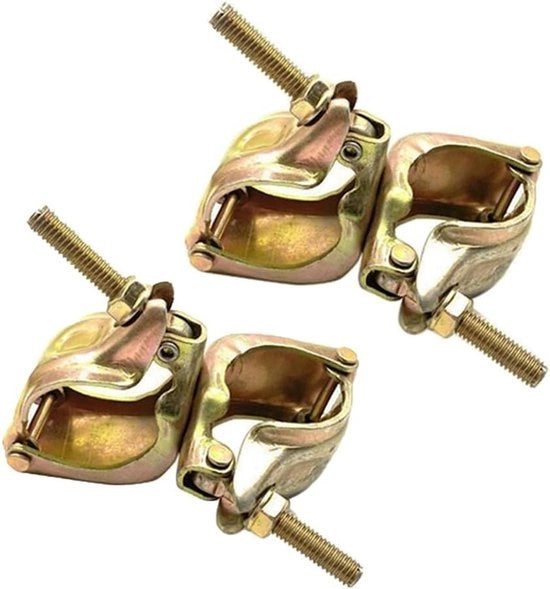Connettori di Accoppiamento per Scale a 2 Pezzi - Connettori di Accoppiamento per Scale in Acciaio - Connettori di Accoppiamento per Scale con Piastra di Connettore in Acciaio - 2 Pack