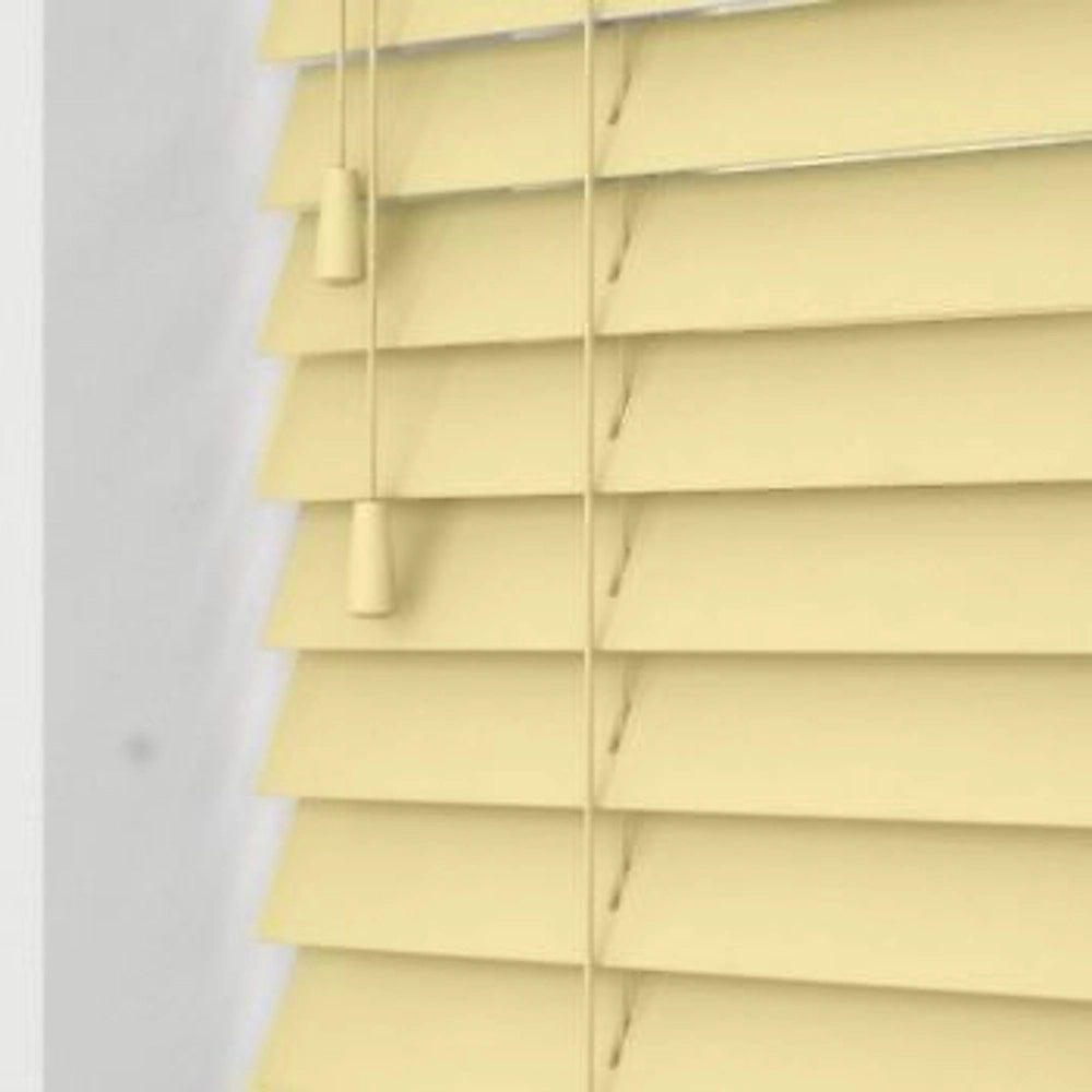 Trade Shop - Tenda Veneziana Da Interno Oscurante Sole Effetto Legno Colore Natural 120x160cm -