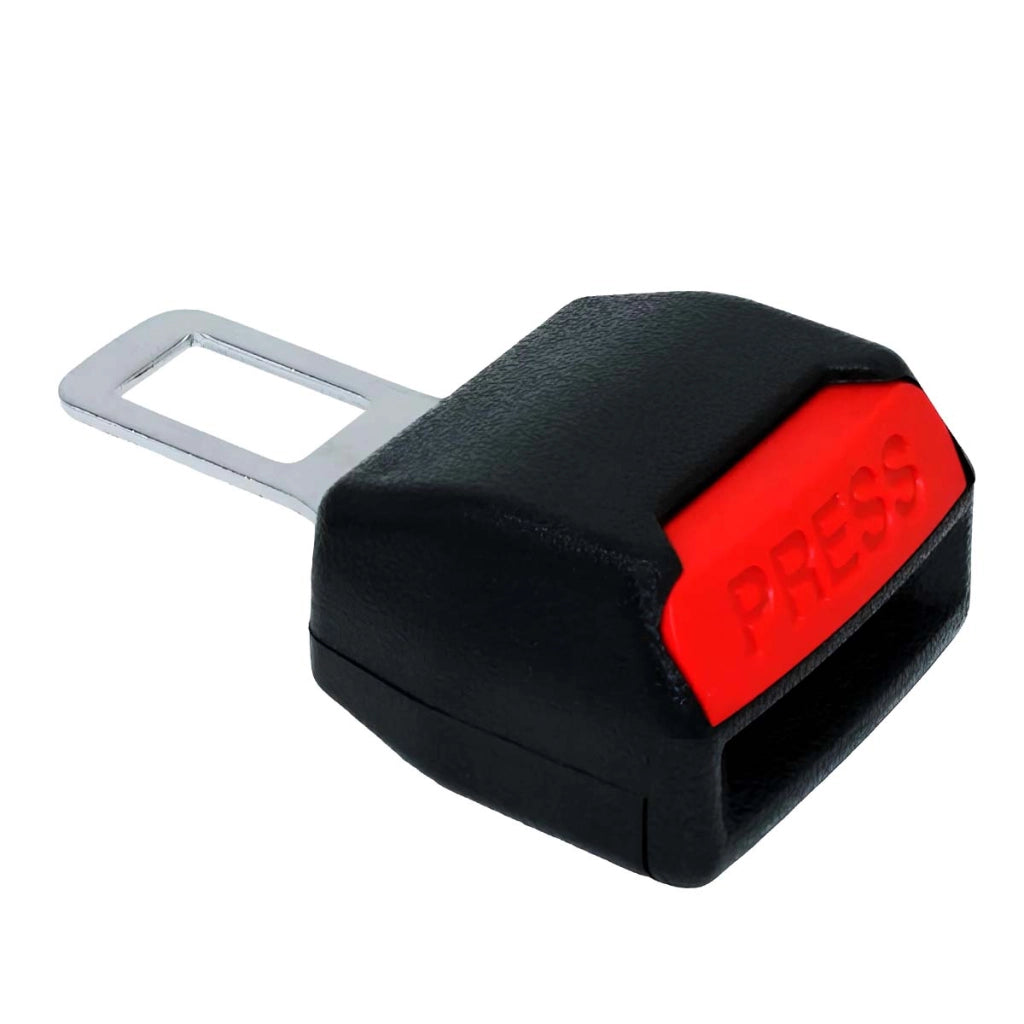 Clip di sicurezza per cintura di sicurezza per auto con pulsante a pressione Nero / Rosso Avizar