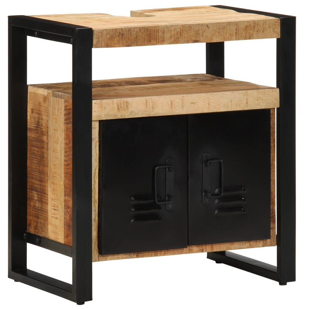 Mobile per Lavabo 55x35x60 cm in Legno Grezzo