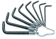 Beta SERIE CHIAVI MASCHIO PIEGATE IMPRONTA TORX 8 PZ. Art. 97TX/ST8   T9÷T40