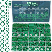 Set di O-ring a 36 pezzi per l'aria condizionata, combinato per la riparazione delle guarnizioni e delle condotte dell'aria condizionata per auto.