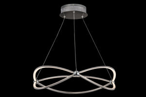 Lampada pendente Modern in Metallo Weave Nickel