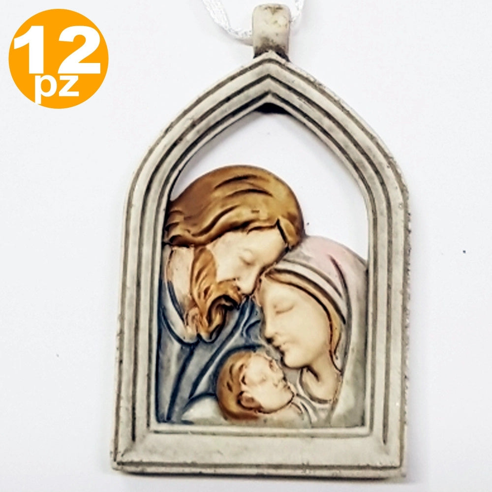 Trade Shop - Bomboniere Nativita' Arco Cresima Giuseppe Madonna Bambino Ceramica Appendino -