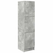 Credenza | Madia | Buffet da pranzo | Armadio da pranzo Grigio cemento 31.5 x 32 x 122.5 cm