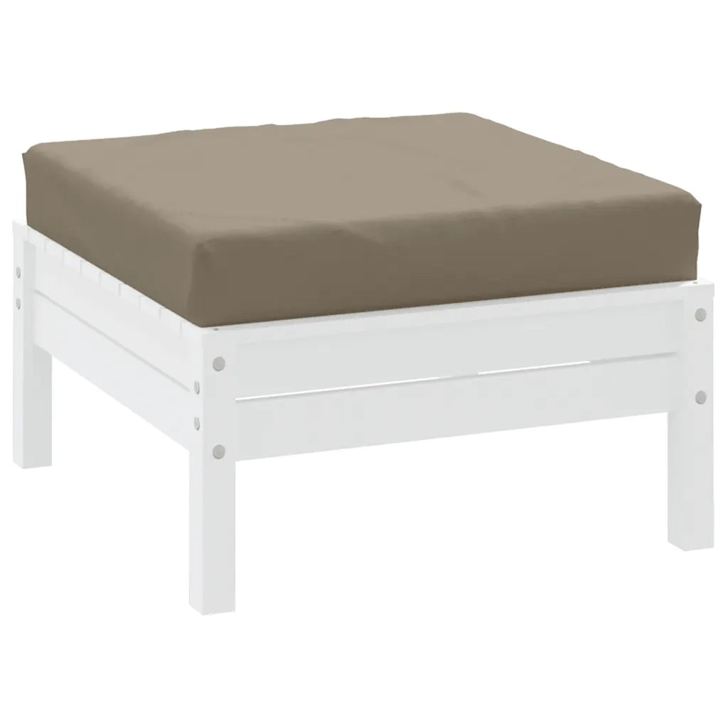 Cuscino per Pallet Tortora 60x60x9,5 cm in Tessuto Oxford 361800