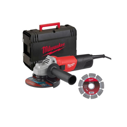Smerigliatrice Angolare 800W MILWAUKEE AG 800-115 E Con Disco