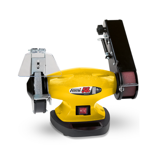 Levigatrice FEMI BG 56N Smerigliatrice Combinata 150 mm Da Banco