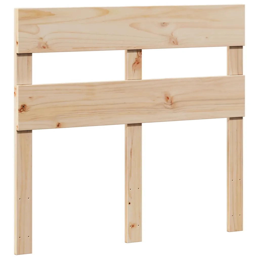 Letto senza Materasso 75x190 cm in Legno Massello Pino