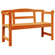 Panchina da esterno | Panchina da Giardino | Panca da Giardino Marrone 119 x 44 x 76 cm Pino massello