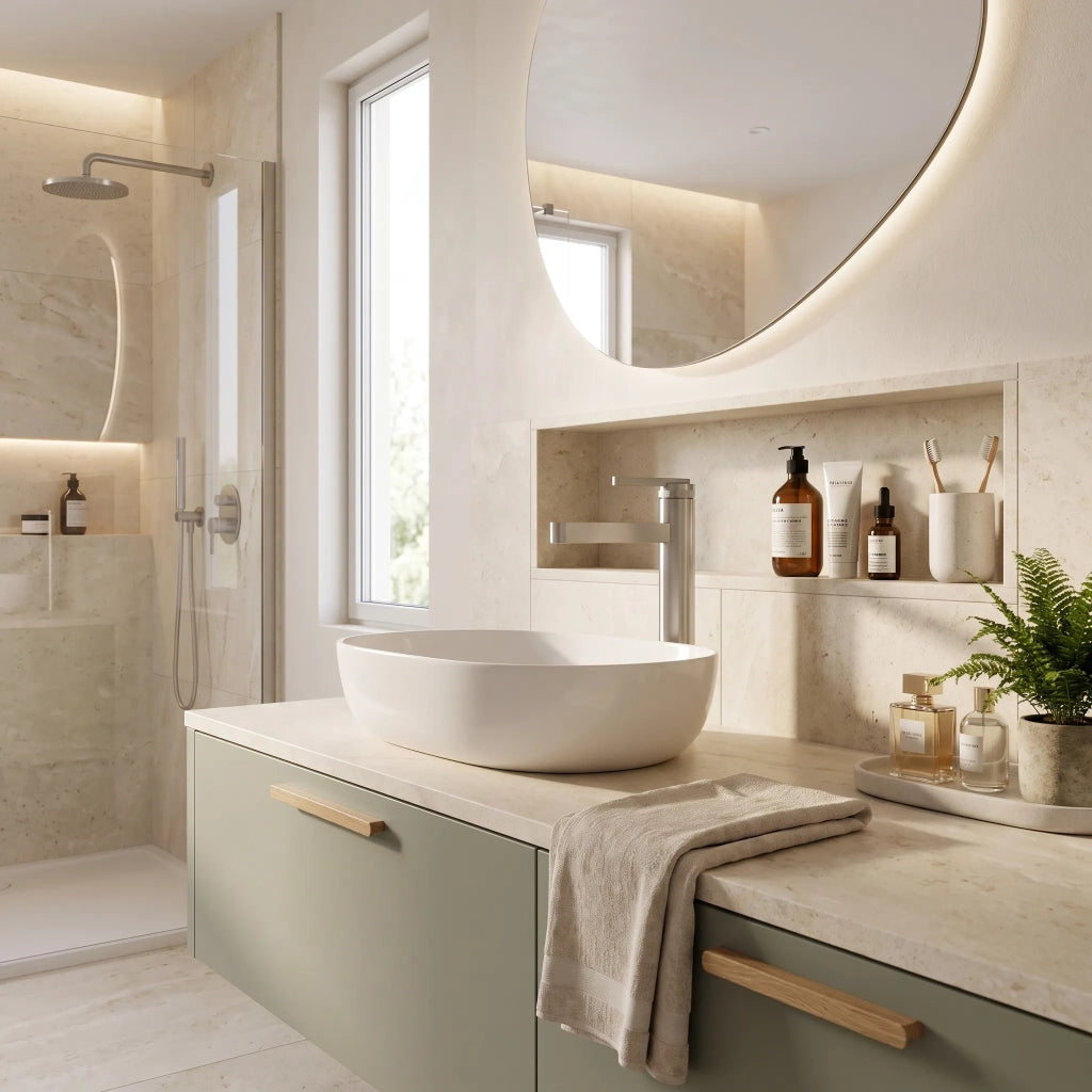 Rubinetto Da Bagno Rea Grace Brush Nickel High