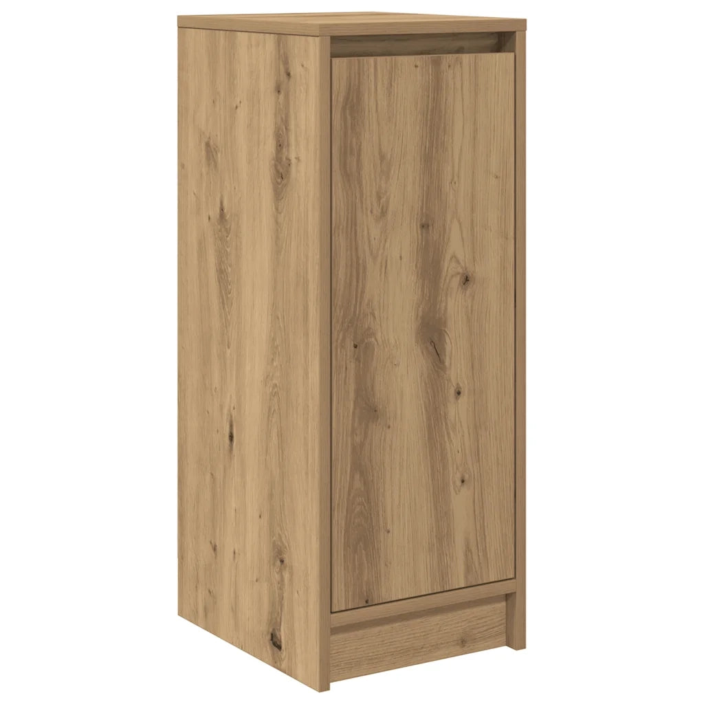 vidaXL Scarpiera Rovere Artigianale 29,5x34x76 cm in Legno Multistrato