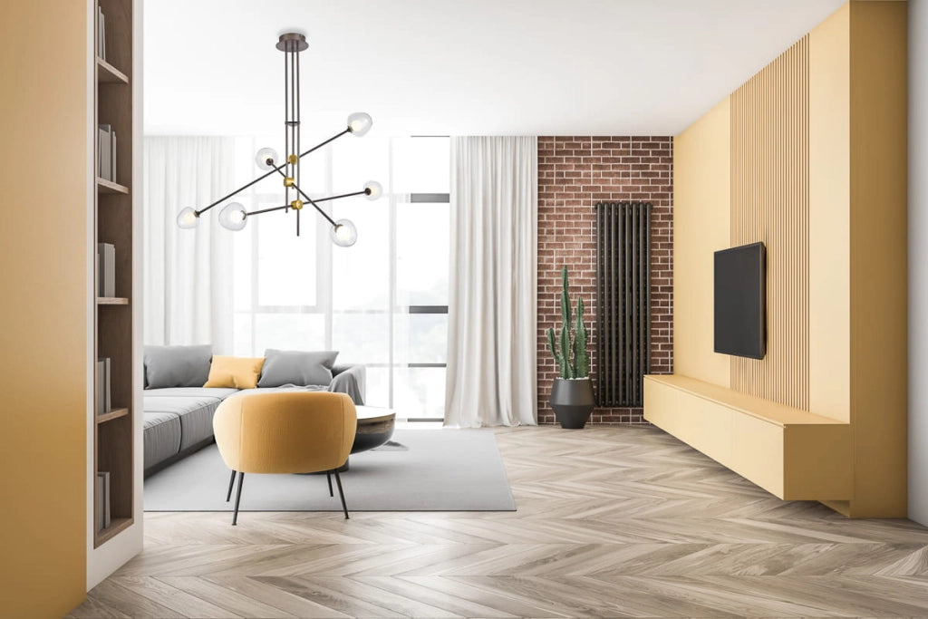 Lampadario Italux Romily LED 6 luci bronzo 3000K 97cm