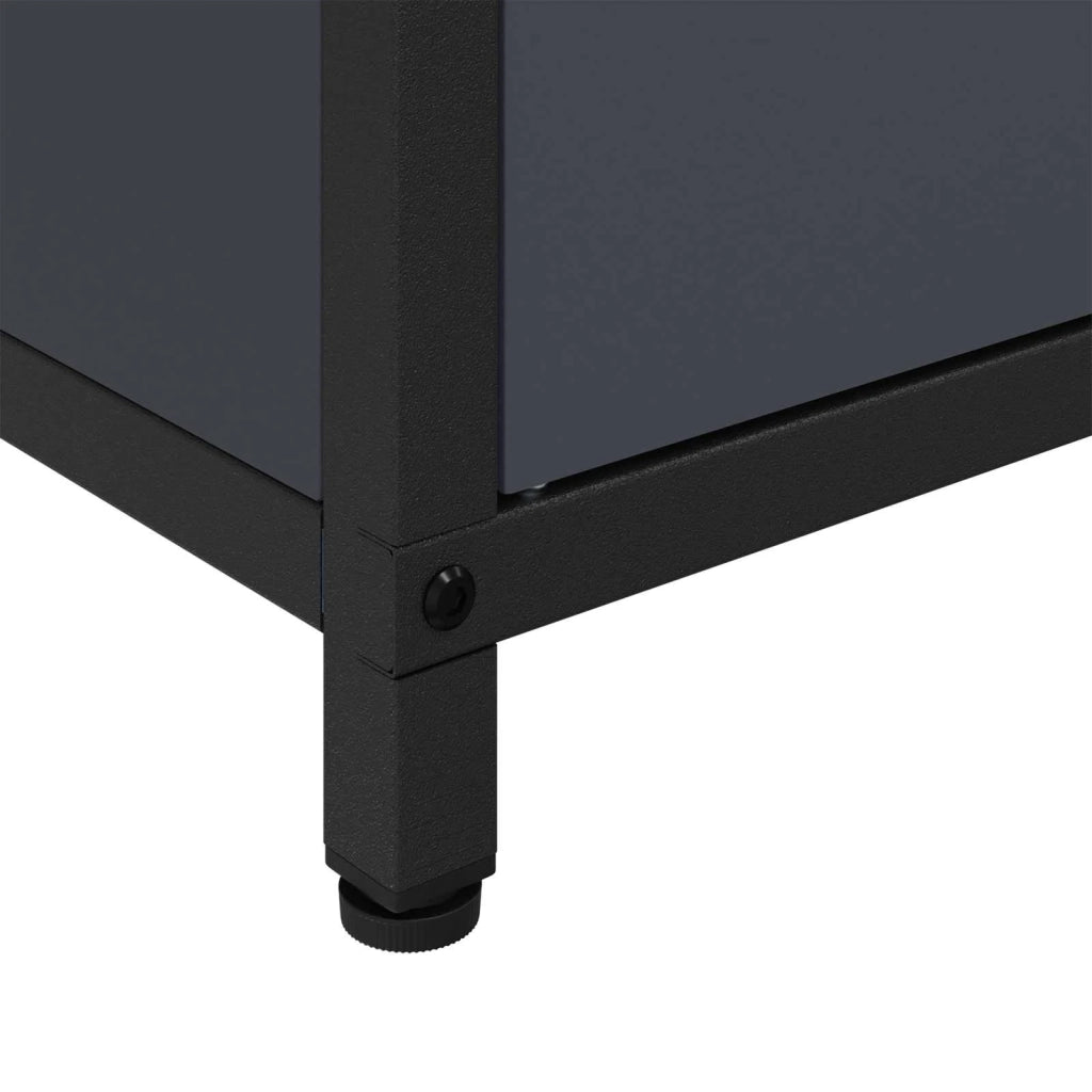 Stoccaggio in cucina Antracite 90 x 50 x 53 cm Acciaio 874998