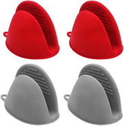 Manopole da cucina in silicone antiscivolo e impermeabili, resistenti al calore fino a 230 °C