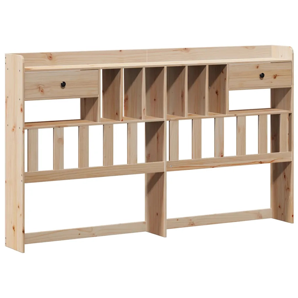 Letto Libreria senza Materasso 180x200 cm in Legno di Pino 3322802
