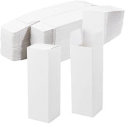 Scatole Regalo 50 pezzi - Scatole di Carta - Rettangolari 4,8 x 4,8 x 14,7 cm - Confezione di Regalo - Solide e Sostenibili - Facili da Assemblare