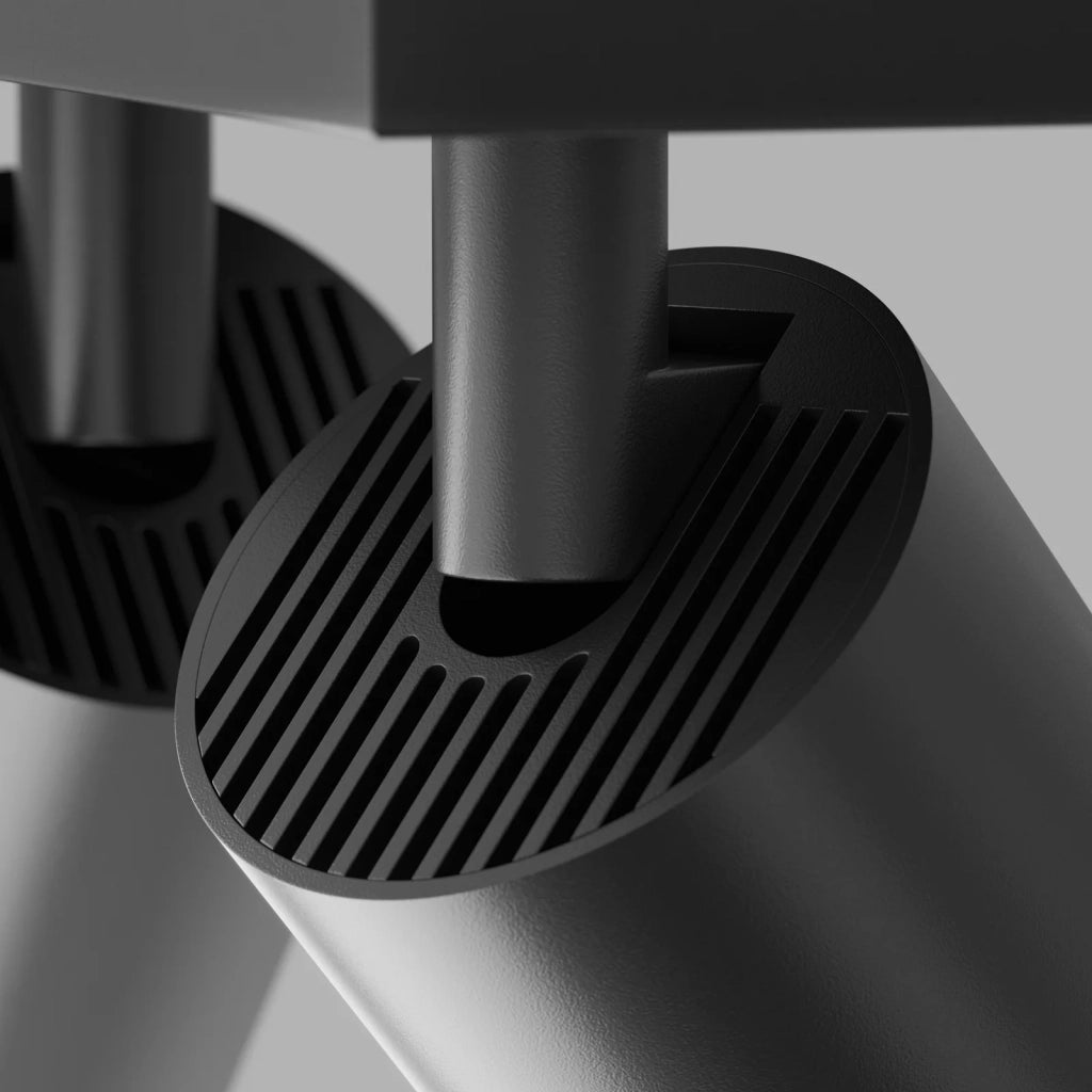 Maytoni Lampada da soffitto moderna FOCUS S 2 luci GU10 nero metallo