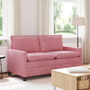 Divano Rosa 156 x 81 x 87,5 cm Velluto