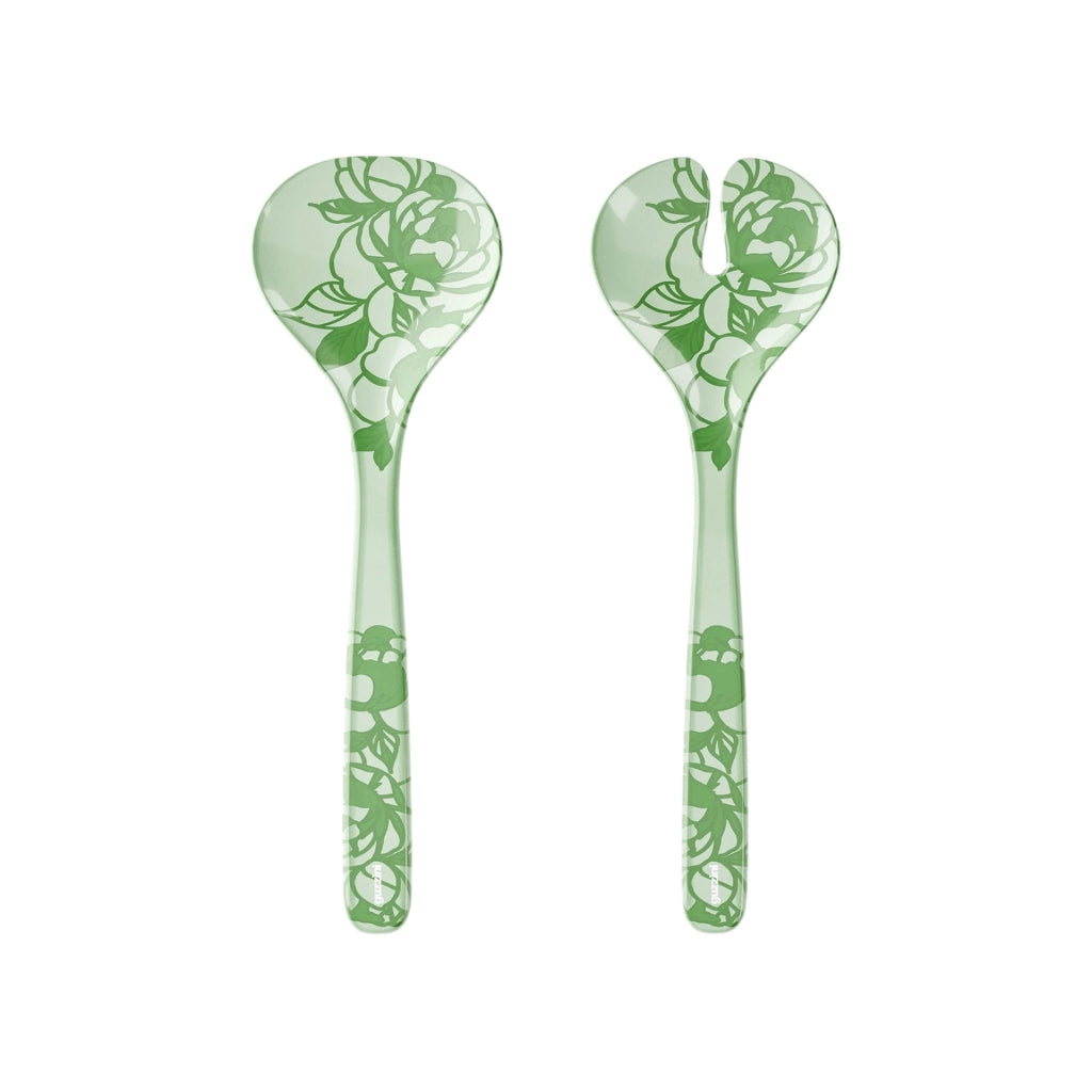 Posate per insalata Josephine colore verde 29,8 x 10 x 1,7 cm