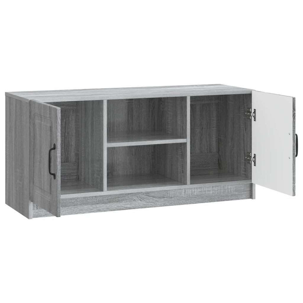 Mobile TV Grigio Sonoma 102 x 34,5 x 47 cm Legno ingegnerizzato