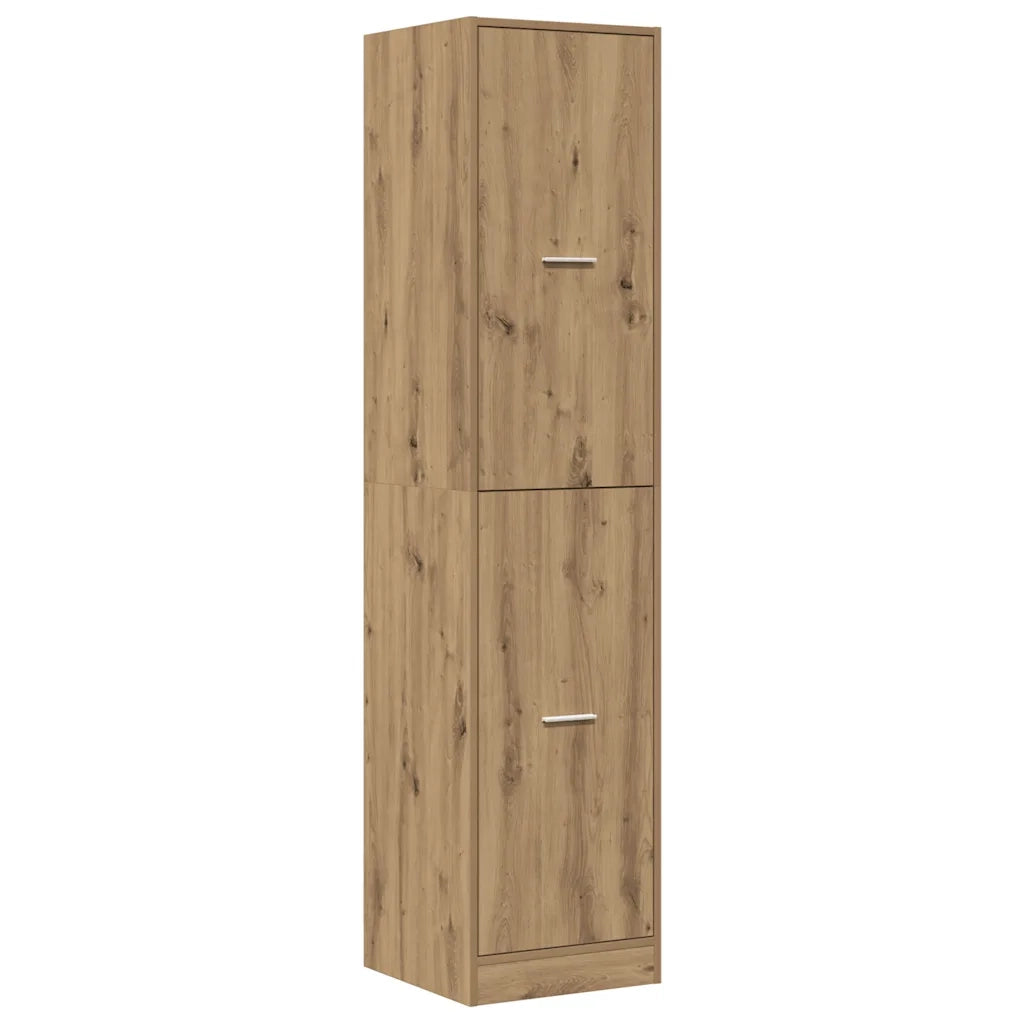 Armadietto da Farmacia Rovere 40x41x174,5 cm in Truciolato 3309653