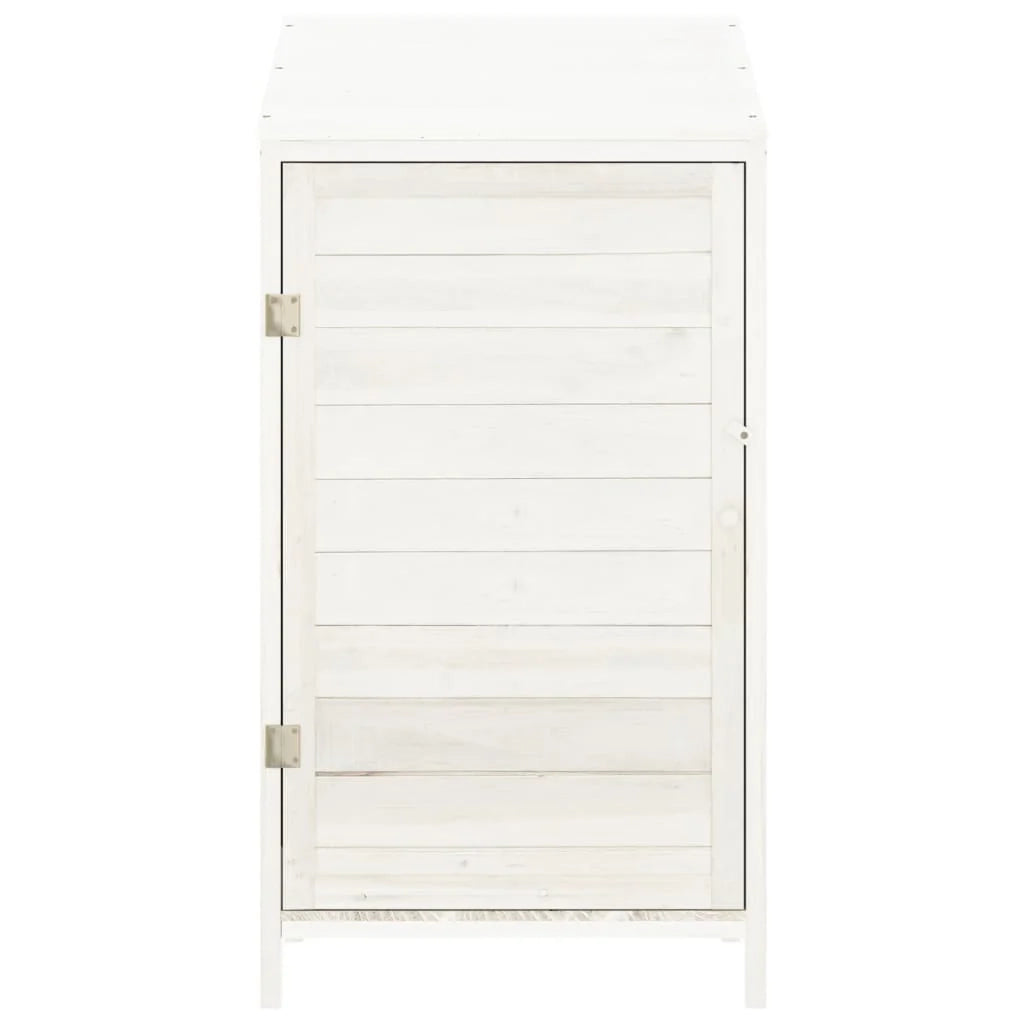 Casetta da giardino 55 x 52 x 112 cm in legno massello di abete bianco 02_0044049