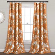 Tavolo da Pranzo con Stampa di Fiori e Uccelli - Pannello di Verduzione per Camera - Set per Cucina, Soggiorno e Camera da Letto - 84" x 52" (Paio) pannello di verduzione