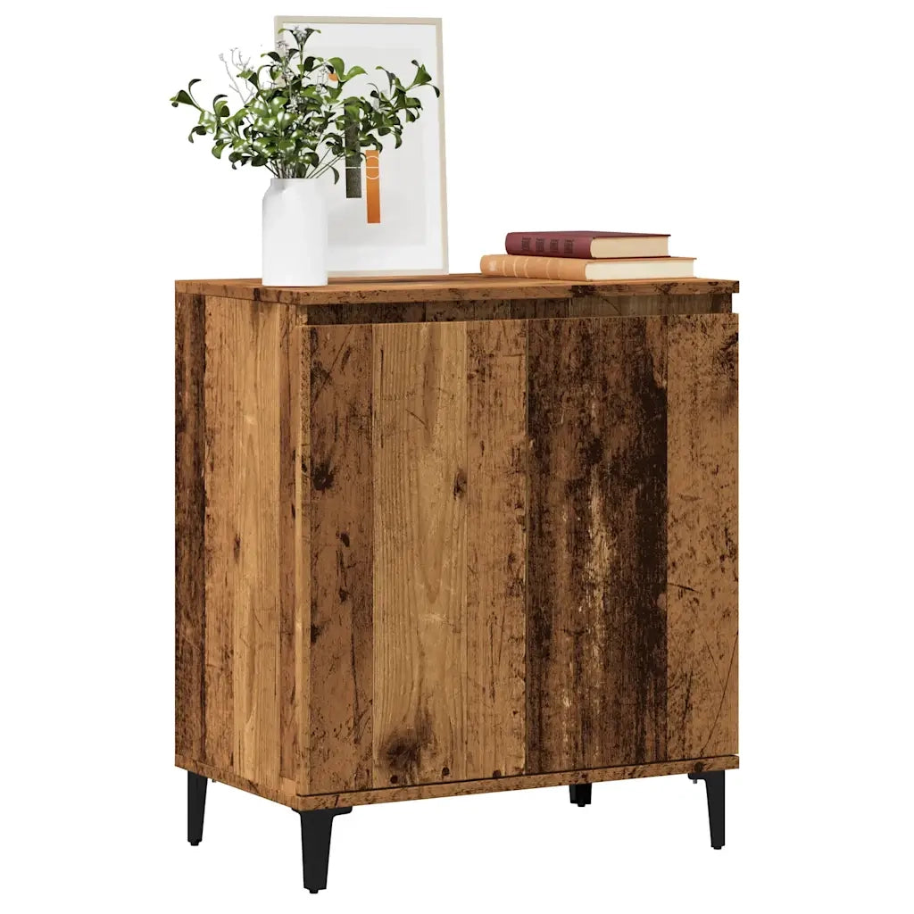 Credenza Legno Vecchio 60x35x70 cm in Legno Multistrato