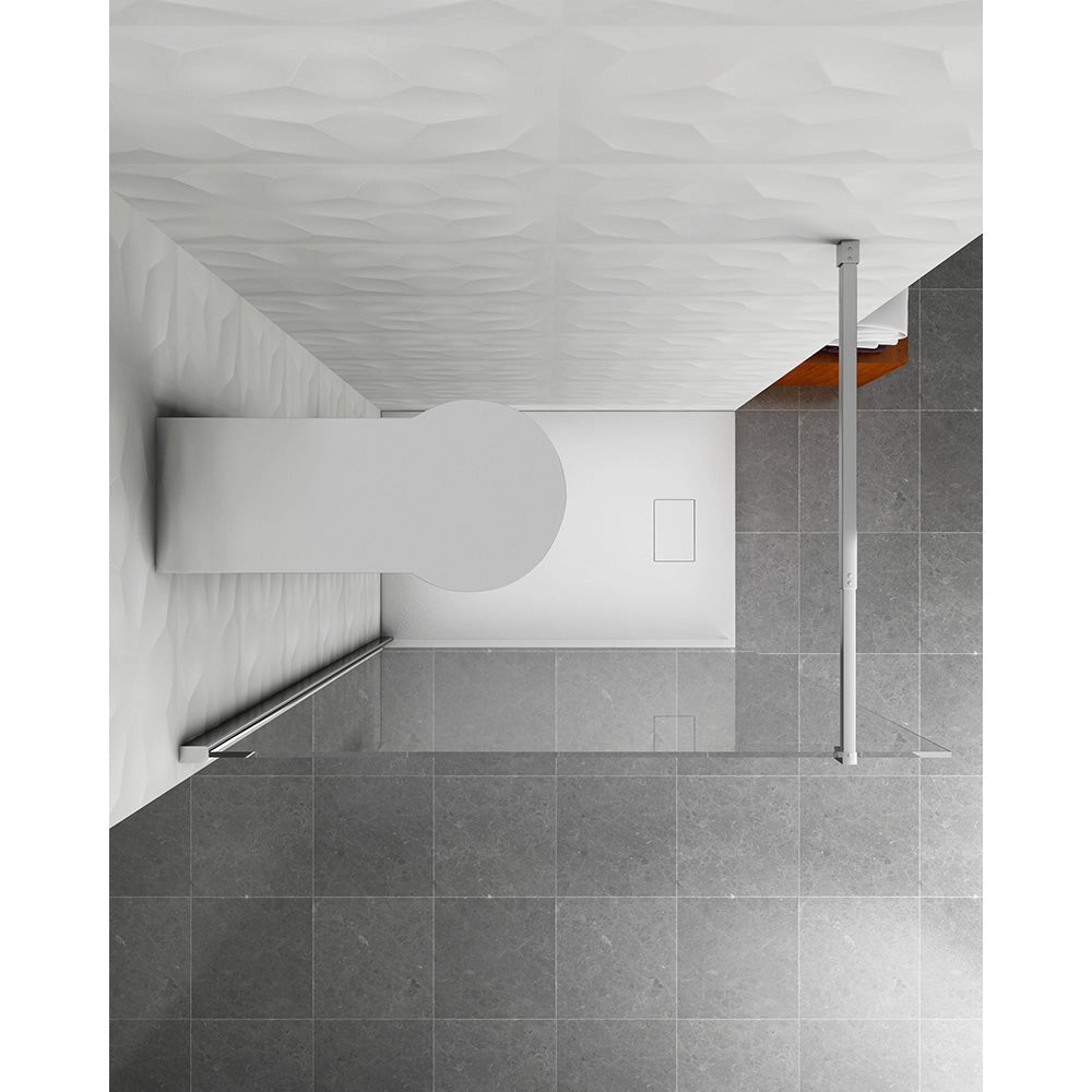 Colonna Pannello Doccia Multifunzione Idromassaggio a Quattro Vie in Acciaio Inox Lucido