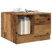 vidaXL Tavolino da Salotto Legno Antico 50x50x36 cm Legno Multistrato